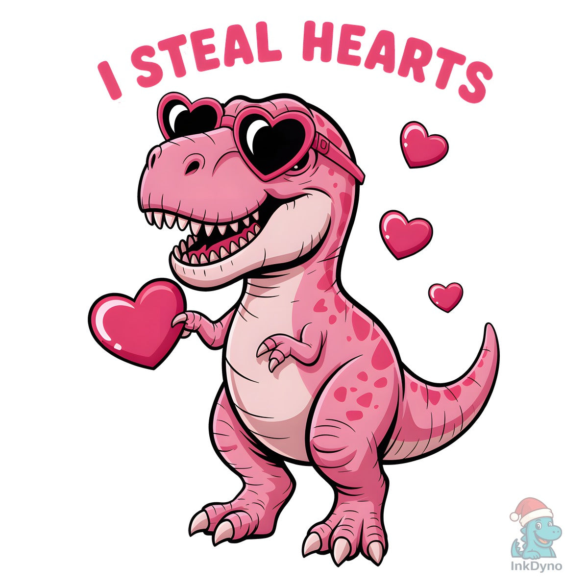 Cute Dino Valentine