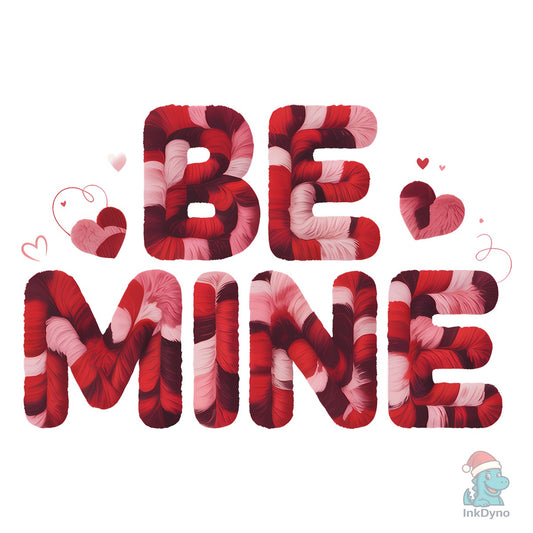 Funny Valentines Be Mine Sublimation - DTF Transfer