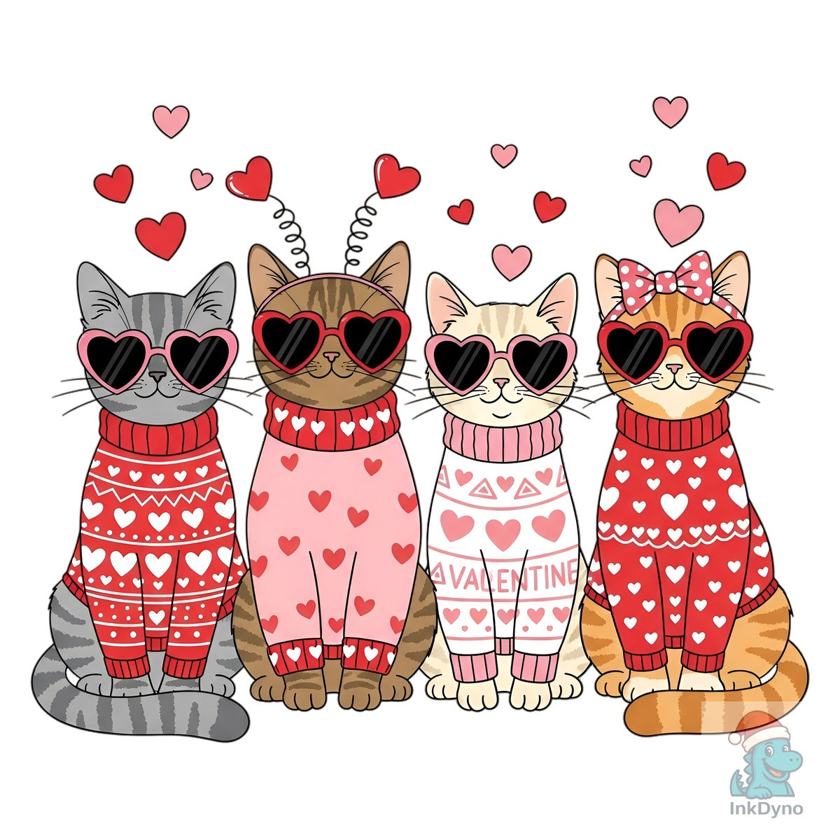 Valentine Cats Valentine