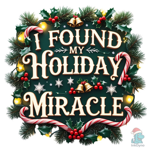 Christmas Couple T-Shirt - DTF Transfer