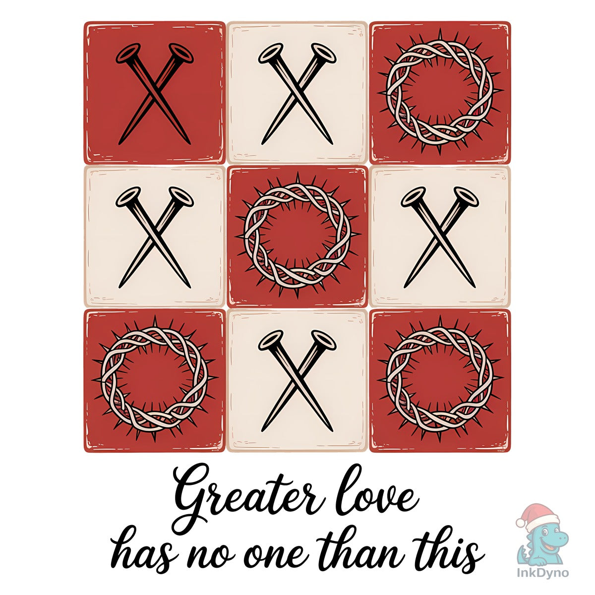 Greater Love Valentine Sublimation