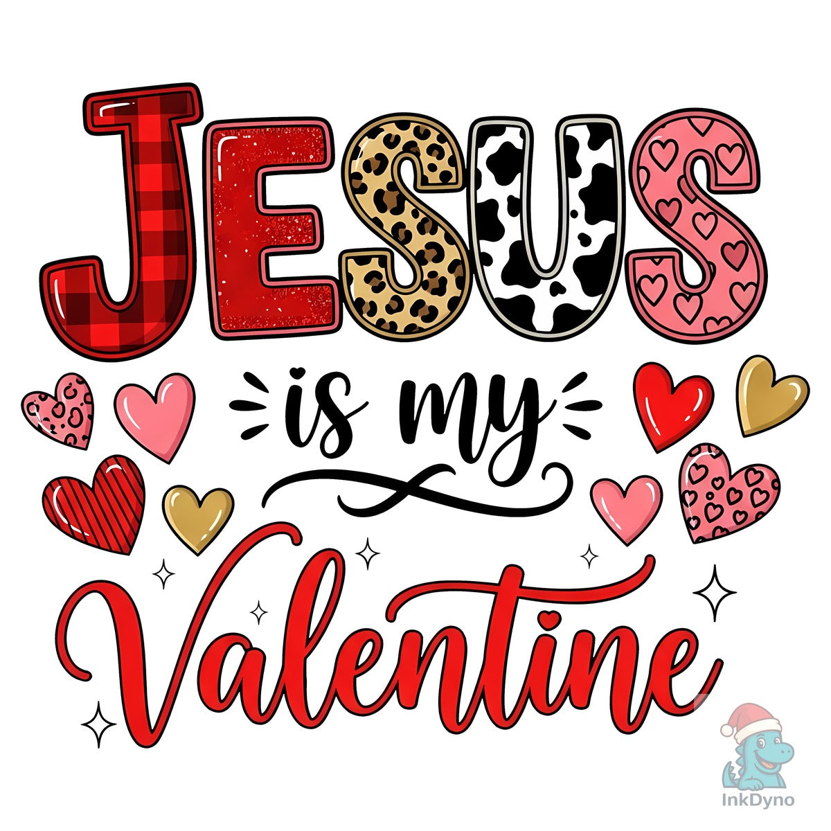 Christian Valentine Jesus Sublimation