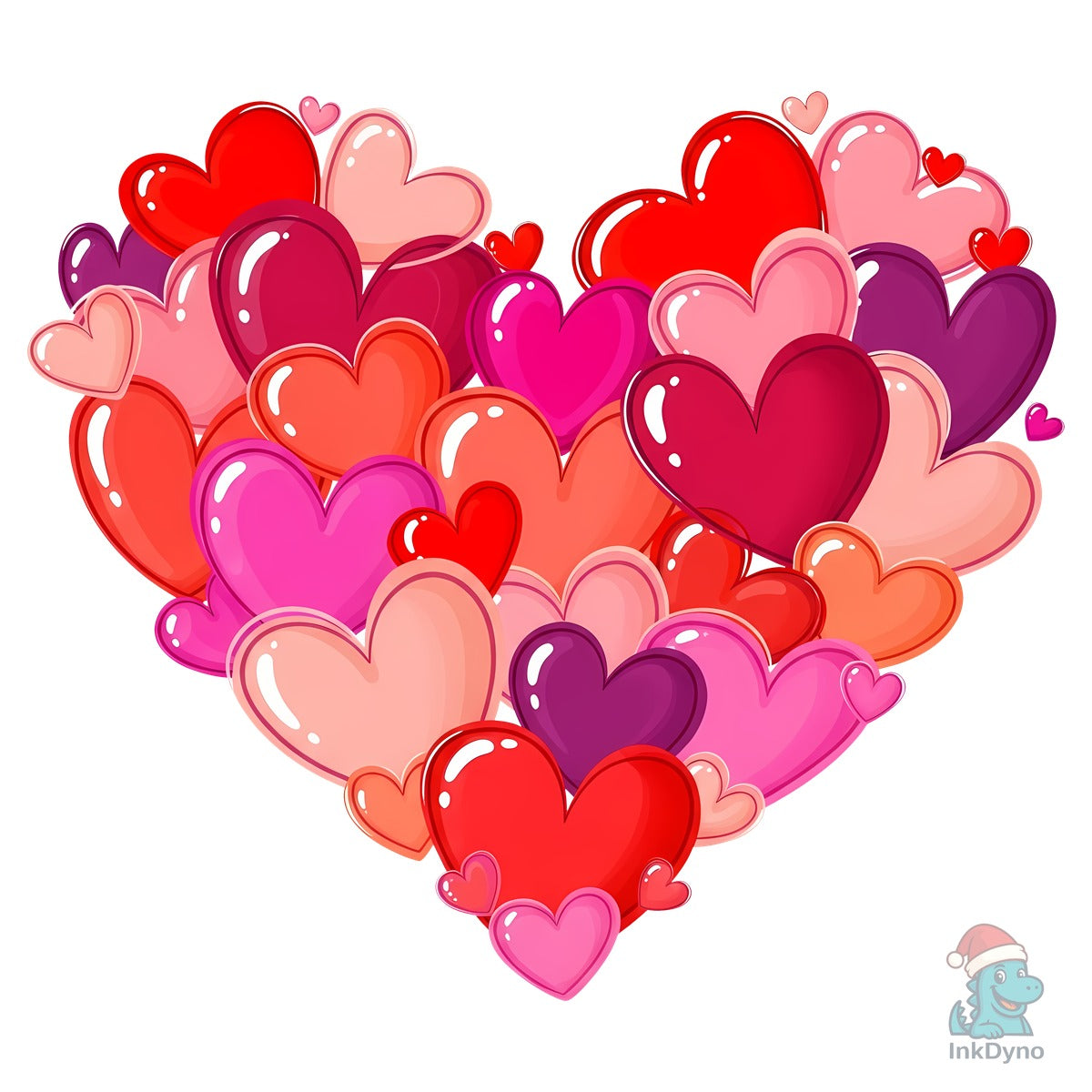 Valentine Heart Cluster