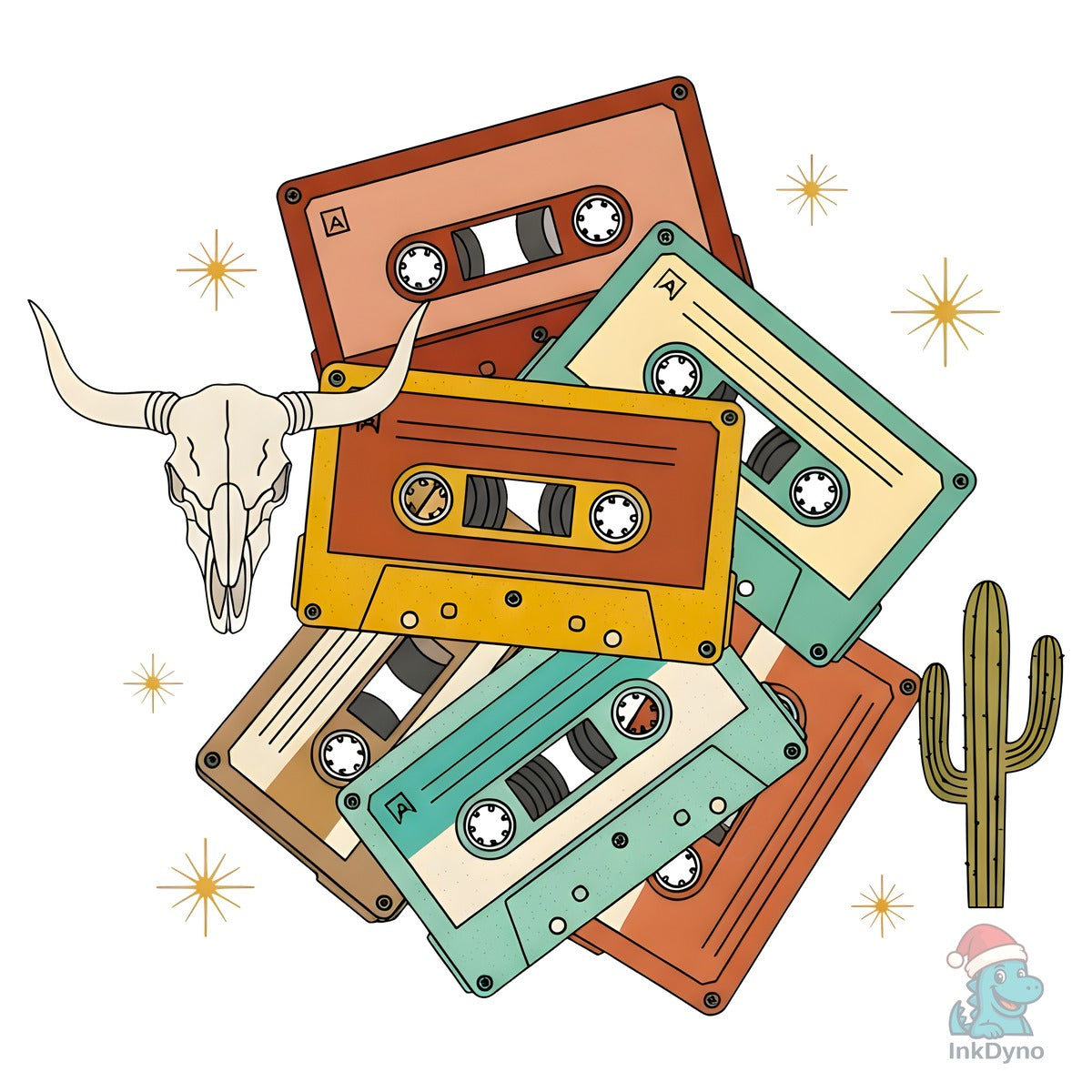 Blank Western Cassette Tapes