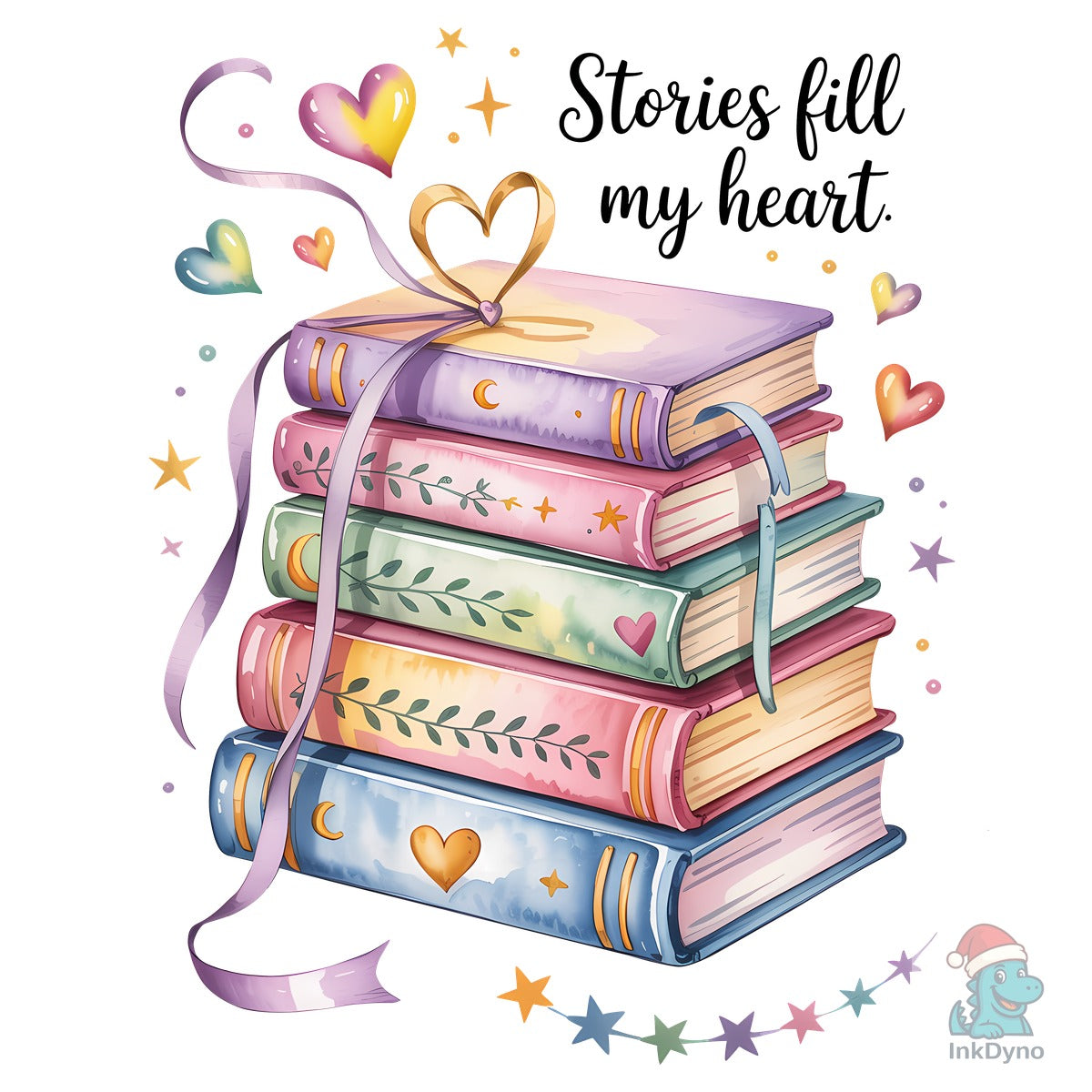 Stories Fill My Heart Book Valentine