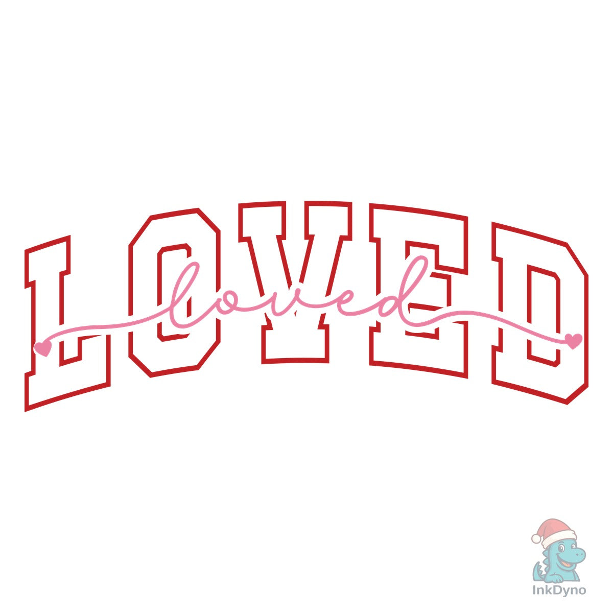 Loved Varsity Valentine Shirt