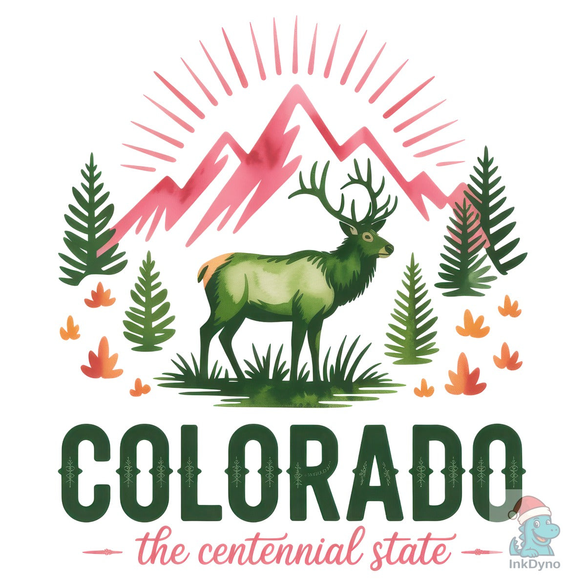 Colorado the Centennial State Deer