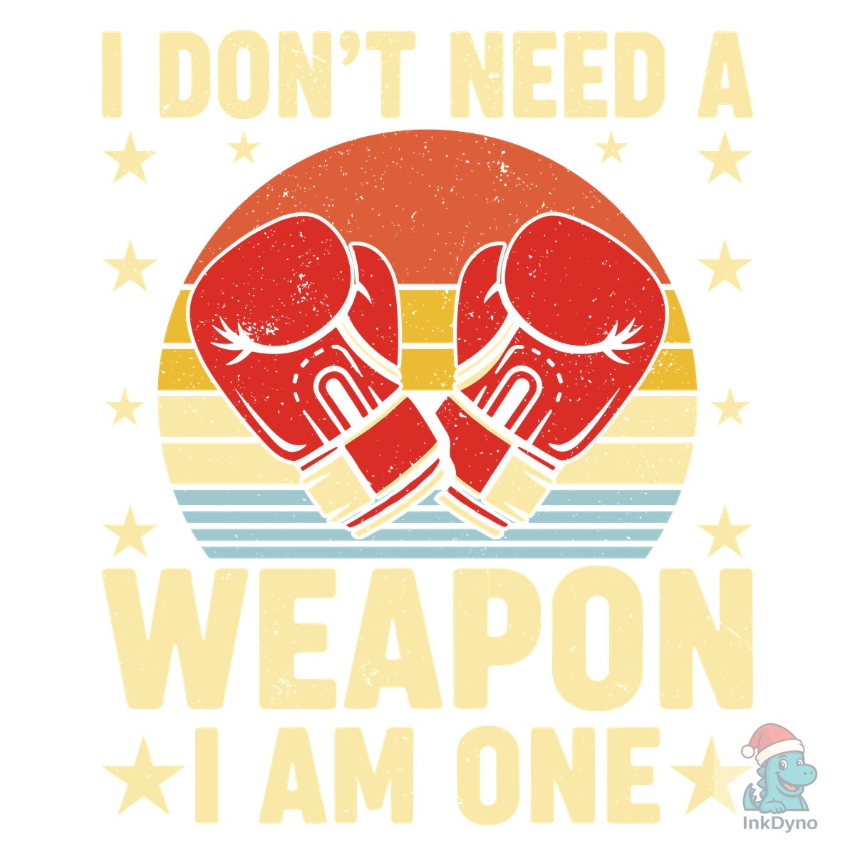 I Am a Weapon Boxer T-shirt