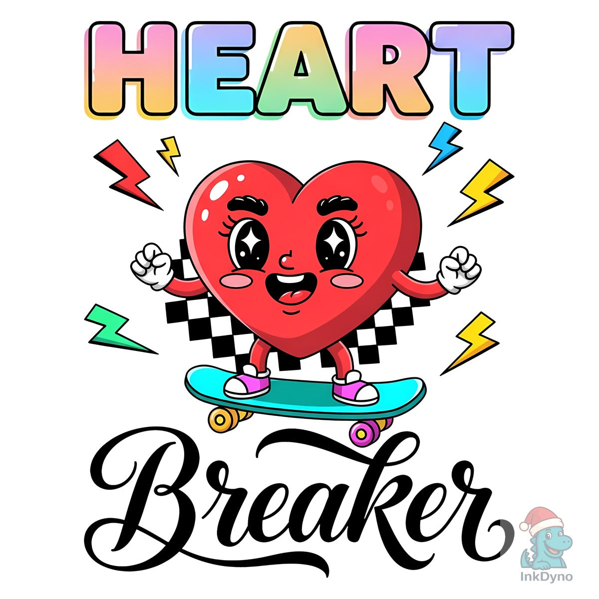 Heart Breaker Valentine Skateboard