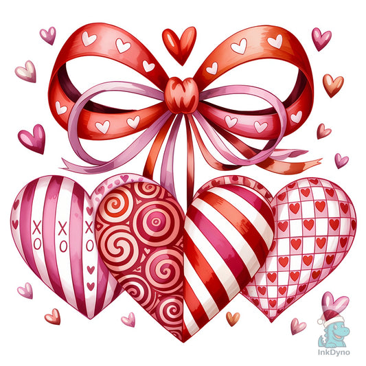 Love Valentine Coquette Sublimation - DTF Transfer