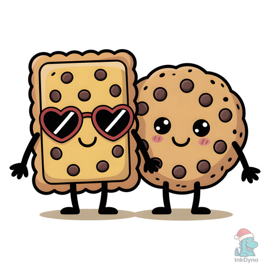 Kawaii Cookie Lovers - DTF Transfer