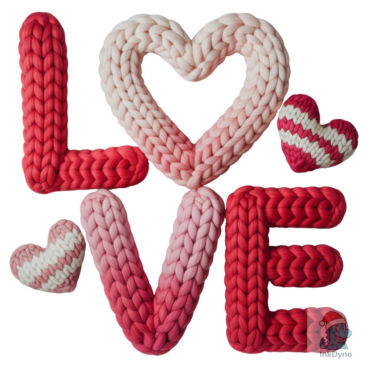 Knitted LOVE Valentine