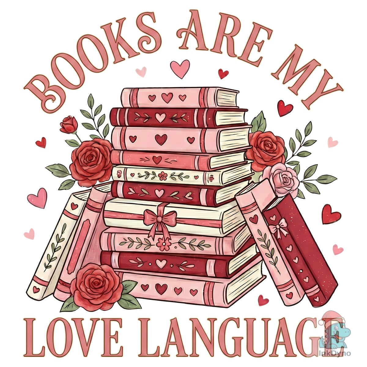 Books Are My Love Language Valentine