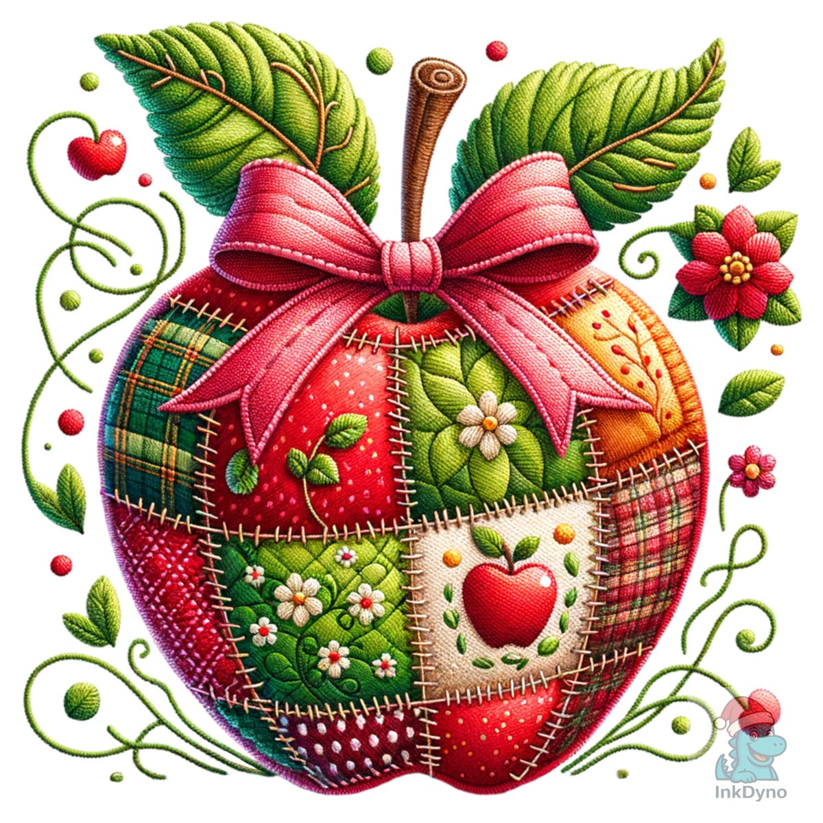 Patchwork Coquette School Apple