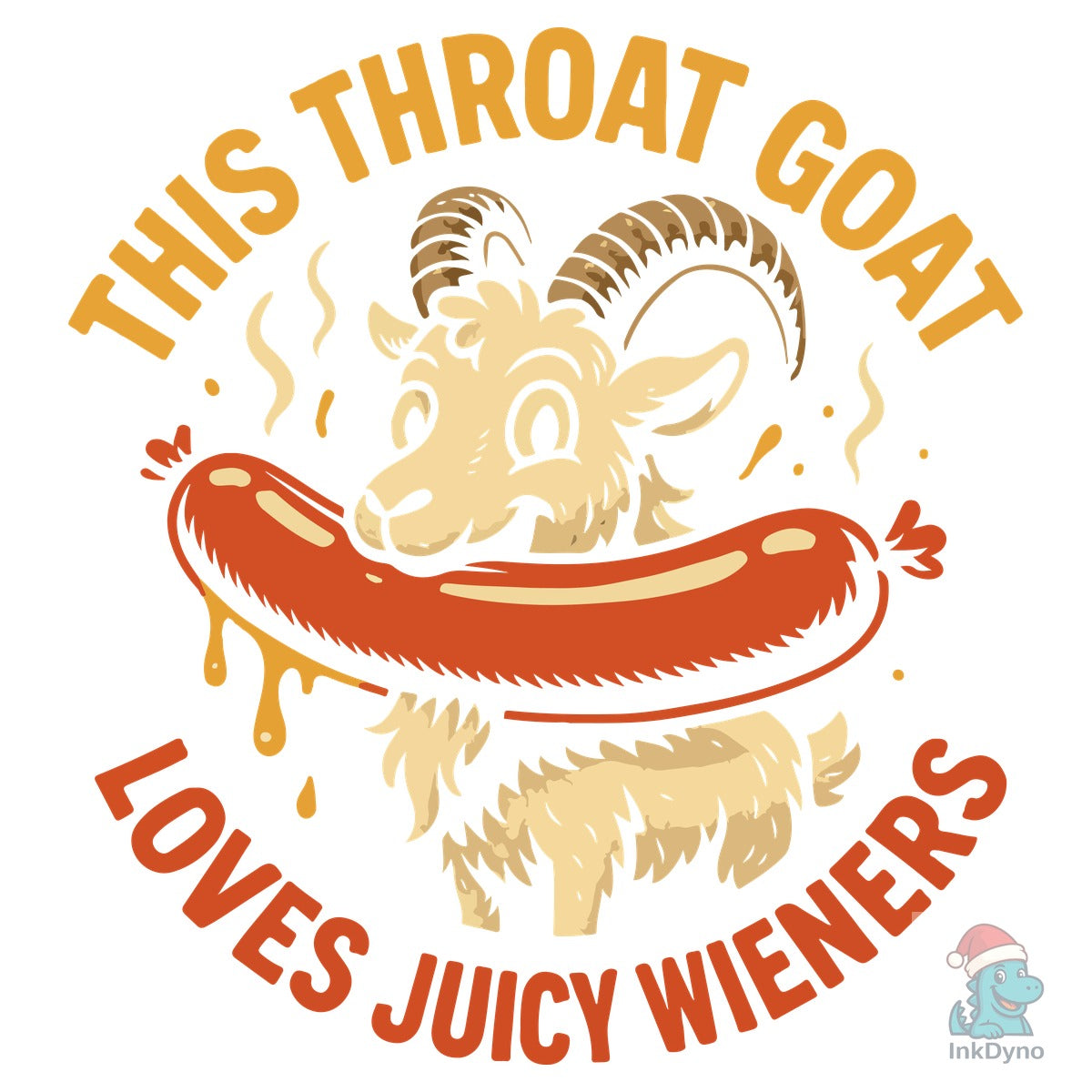 Throat Goat Loves T-Shirt Design