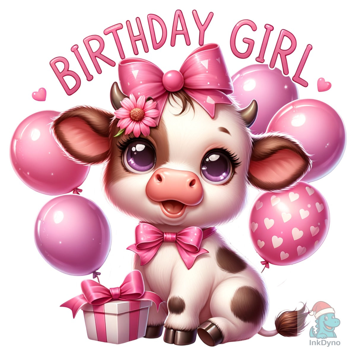 Baby Cow Birthday Girl