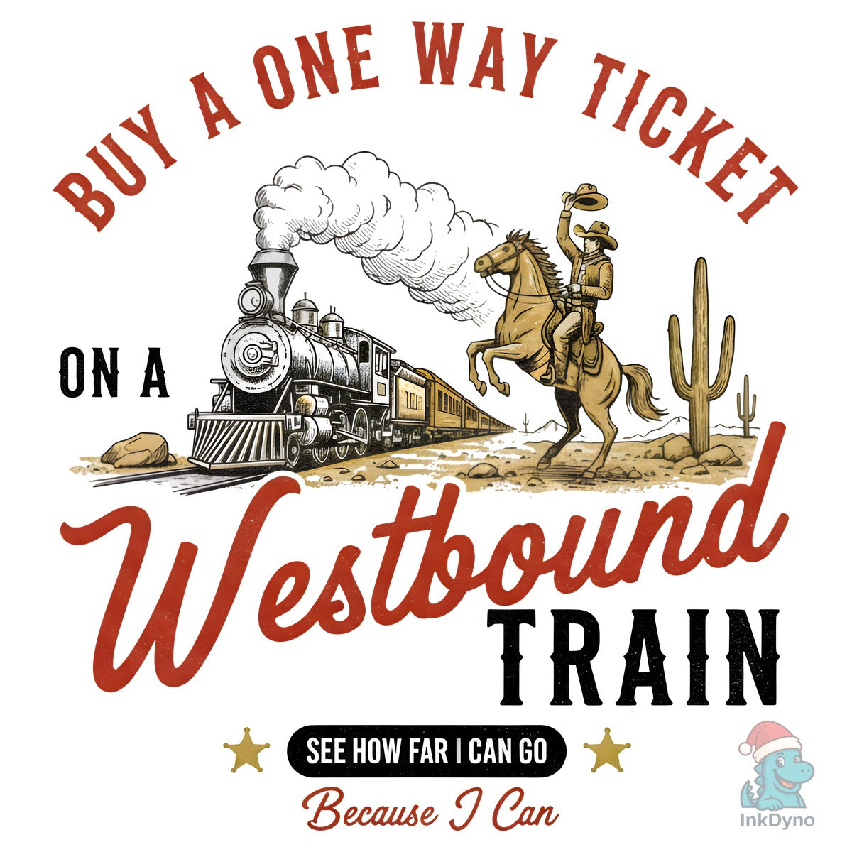 One Way Ticket Westbound Train