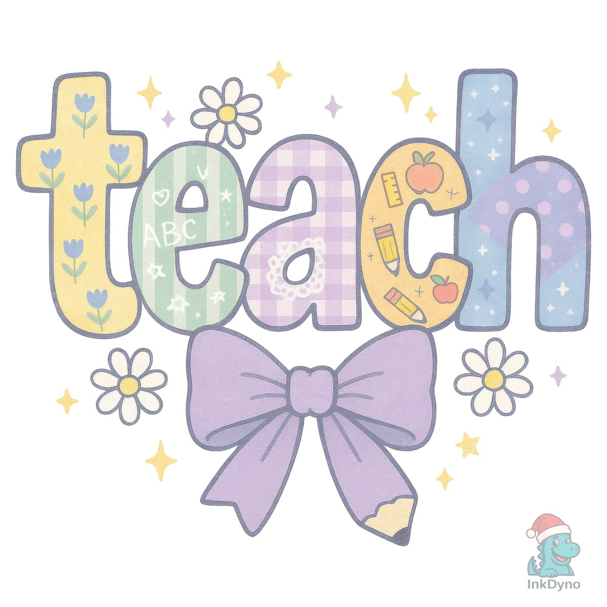 Preppy School Teach Coquette Bow