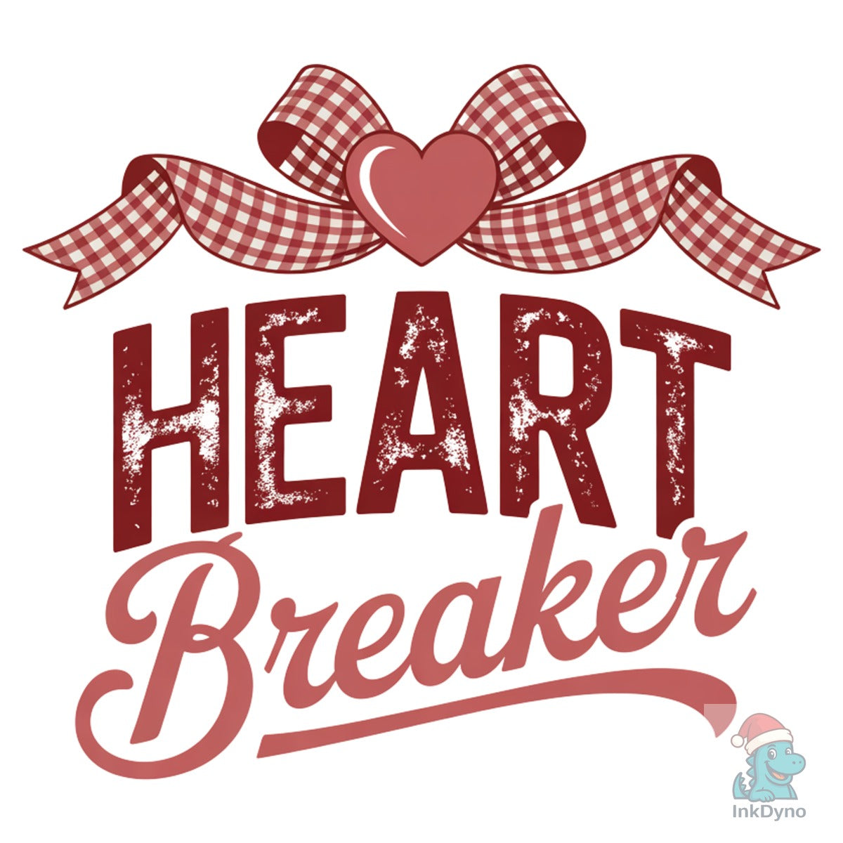 Heartbreaker Valentine Gingham Bow