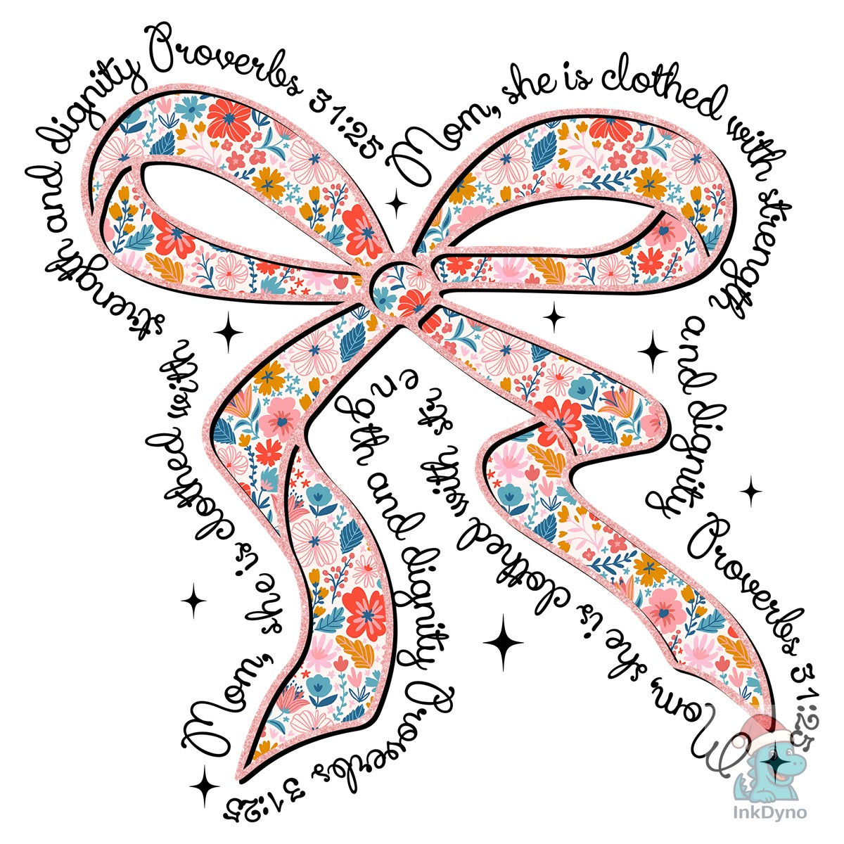 Proverbs 31 Floral Bow Mom