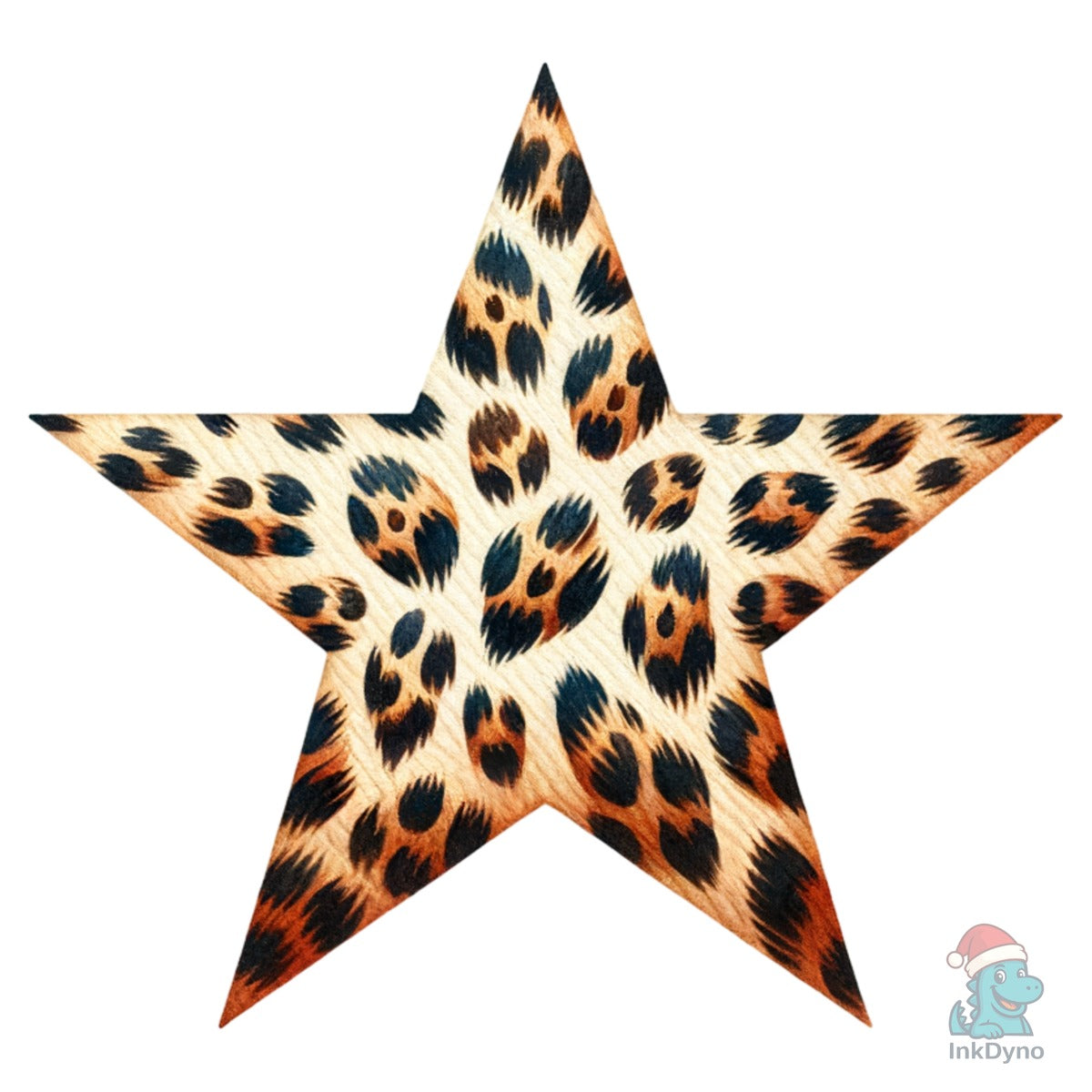 Retro Leopard Star