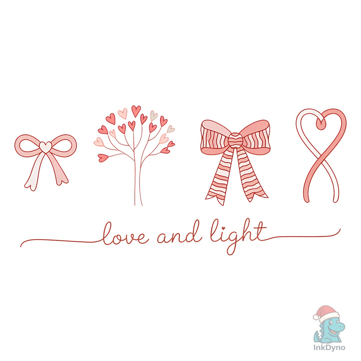 Love and Light Valentine T-shirt