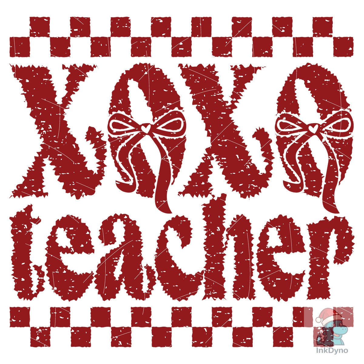 XOXO Teacher Retro Teacher Varsity