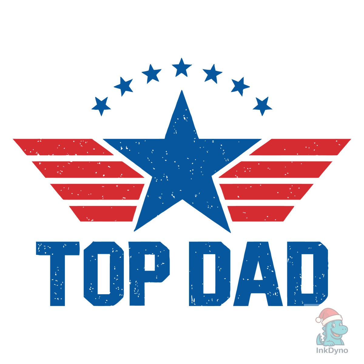 Top Dad Aviation Star Design