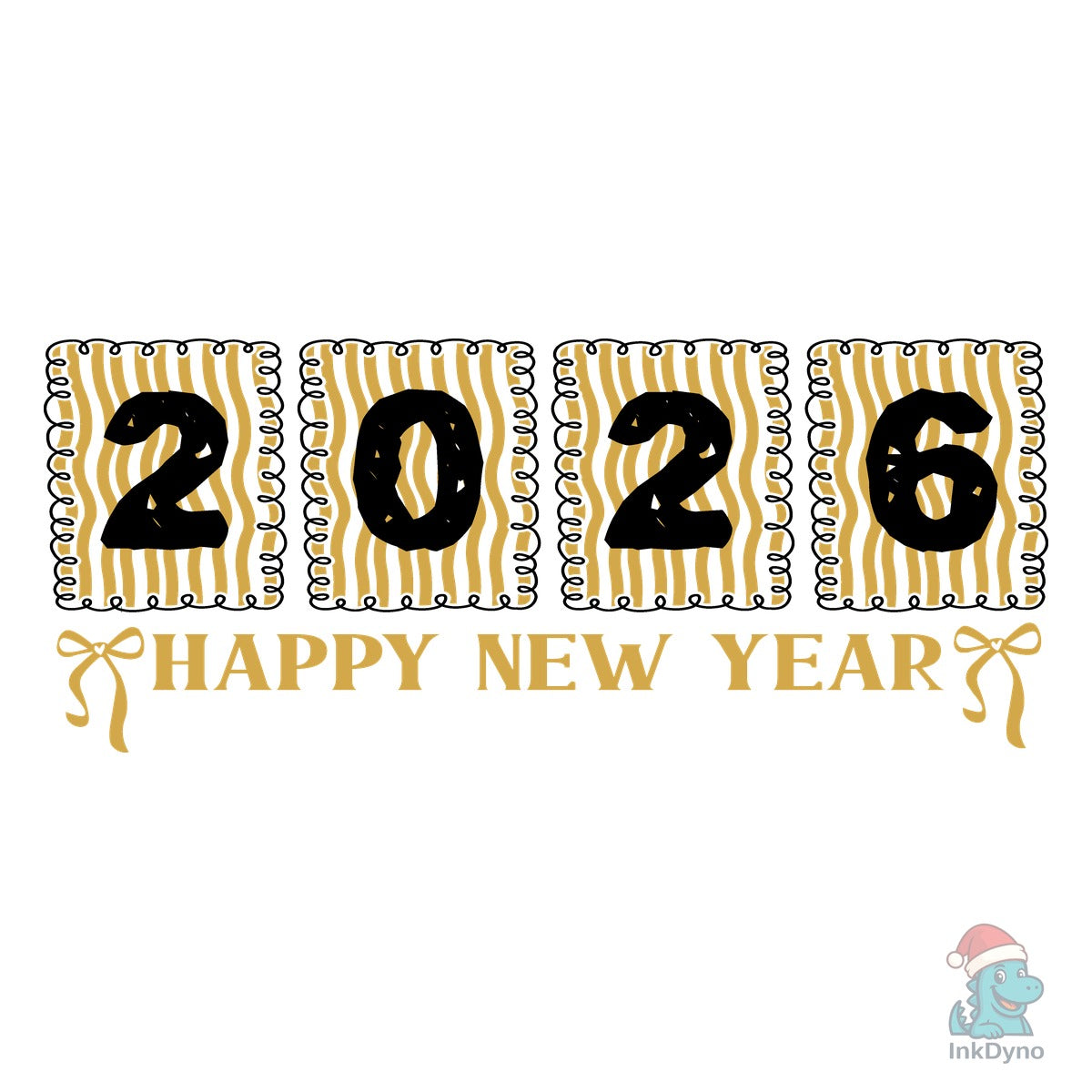 Trendy Happy New Year 2026 2026