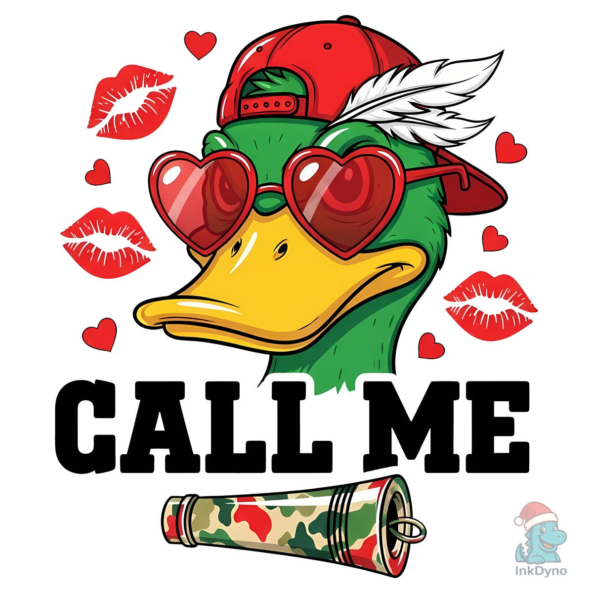 Call Me Duck Valentine Sublimation