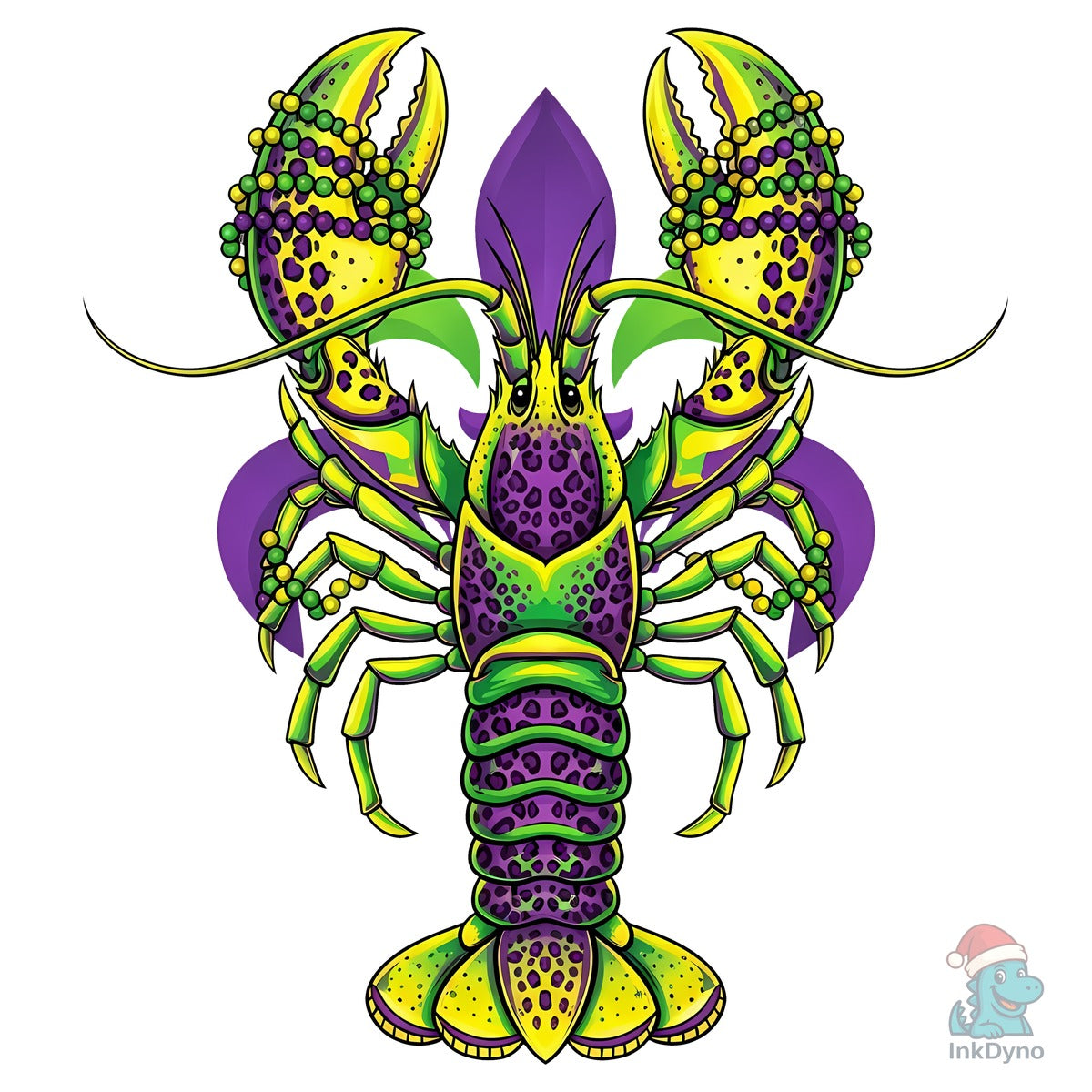 Mardi Gras Lobster Sublimation