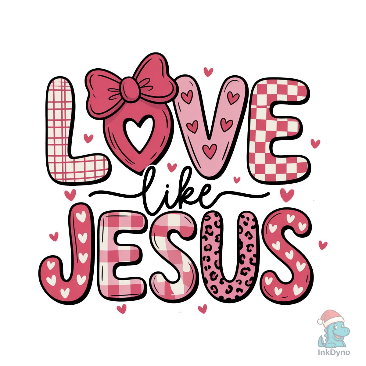 Christian Valentines Love Like Jesus