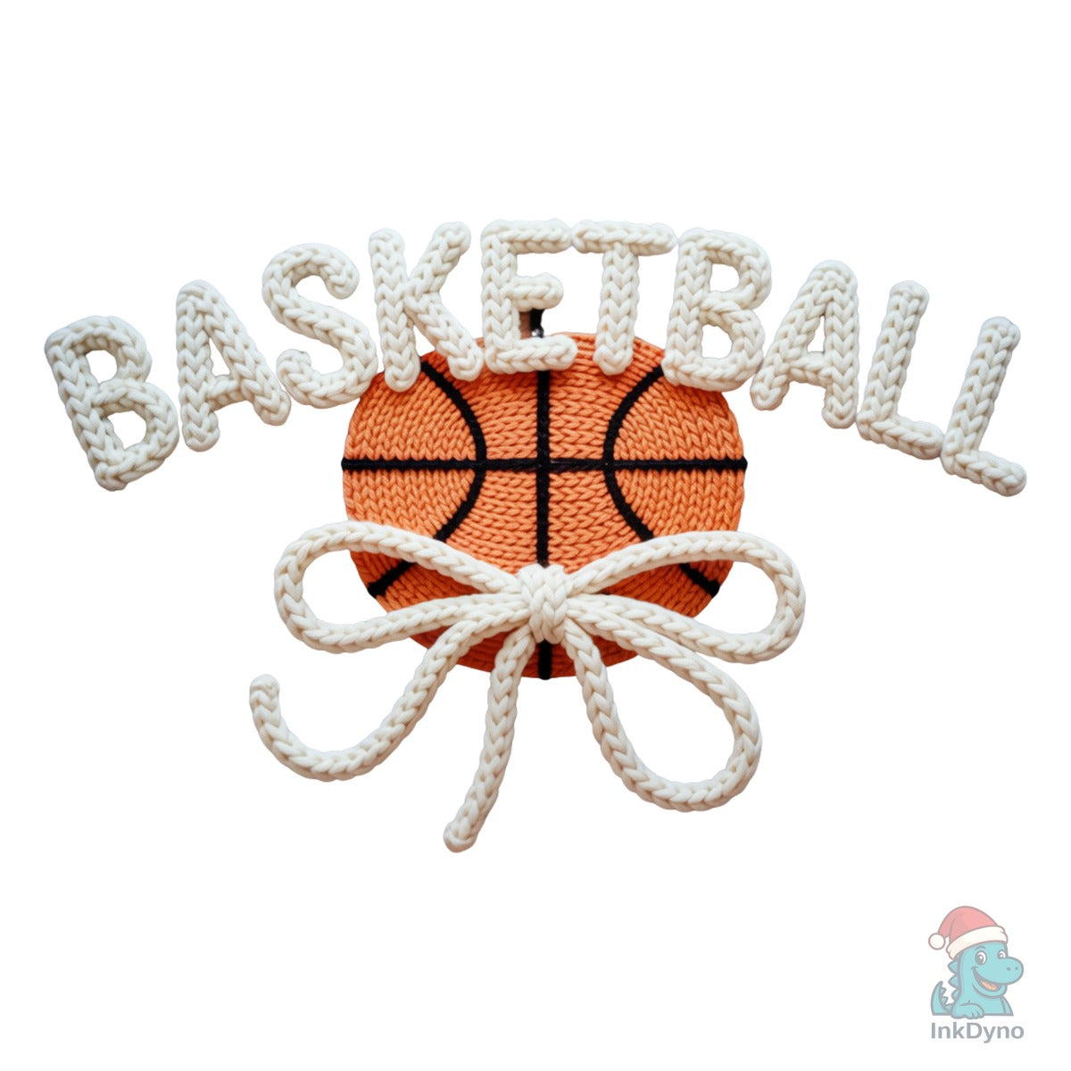 Cozy Knit Basketball Game Day