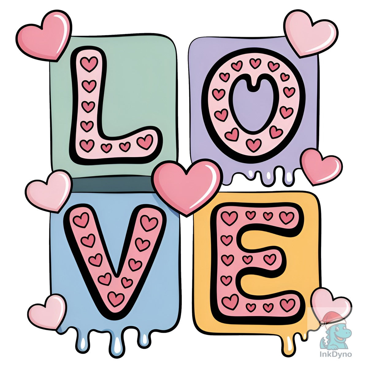 XOXO Valentine Day Love Design