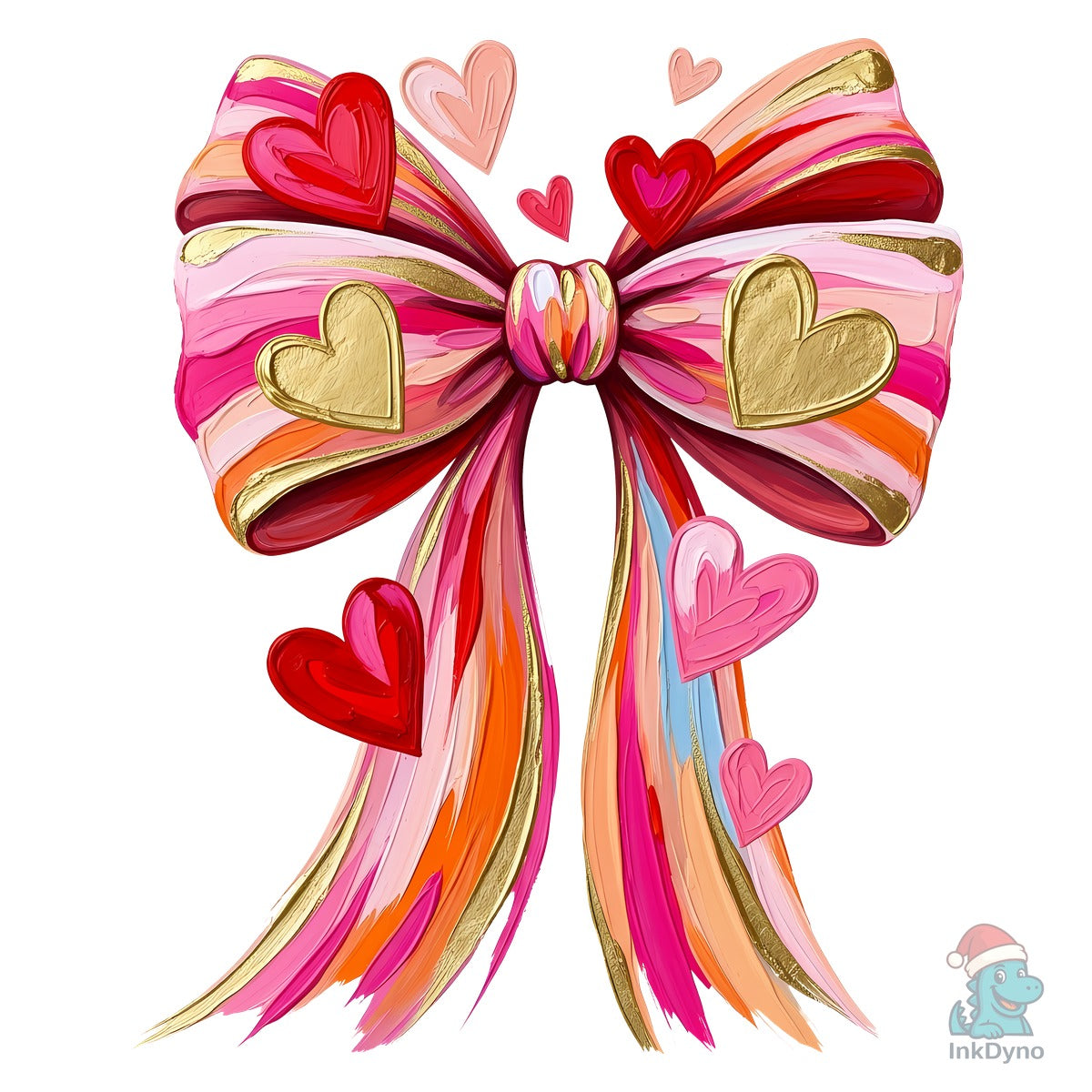 Brushstock Valentine Coquette Bow