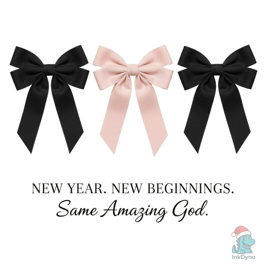Christian Design Coquette New Years - DTF Transfer