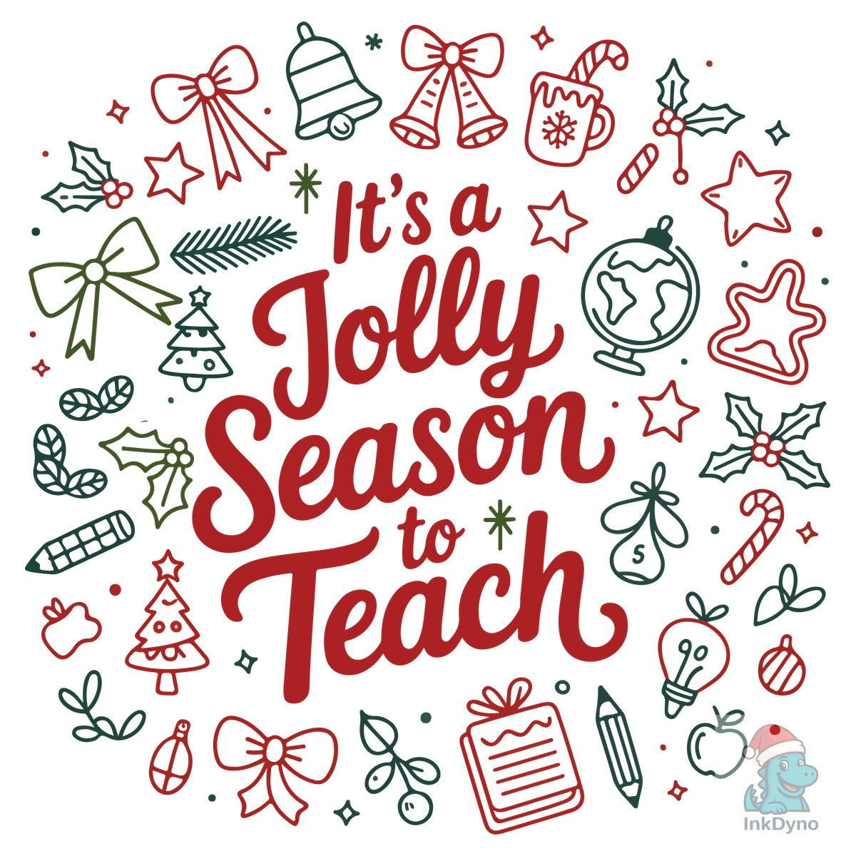 Christmas Jolly Season Teacher