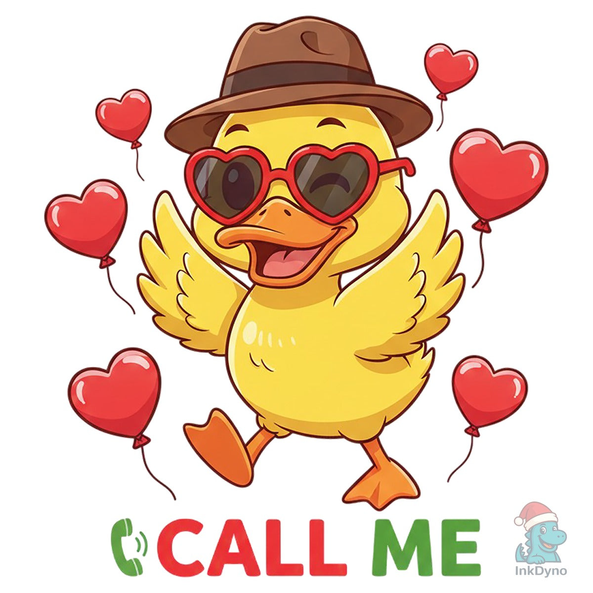 Valentines Duck Hunting Sublimation