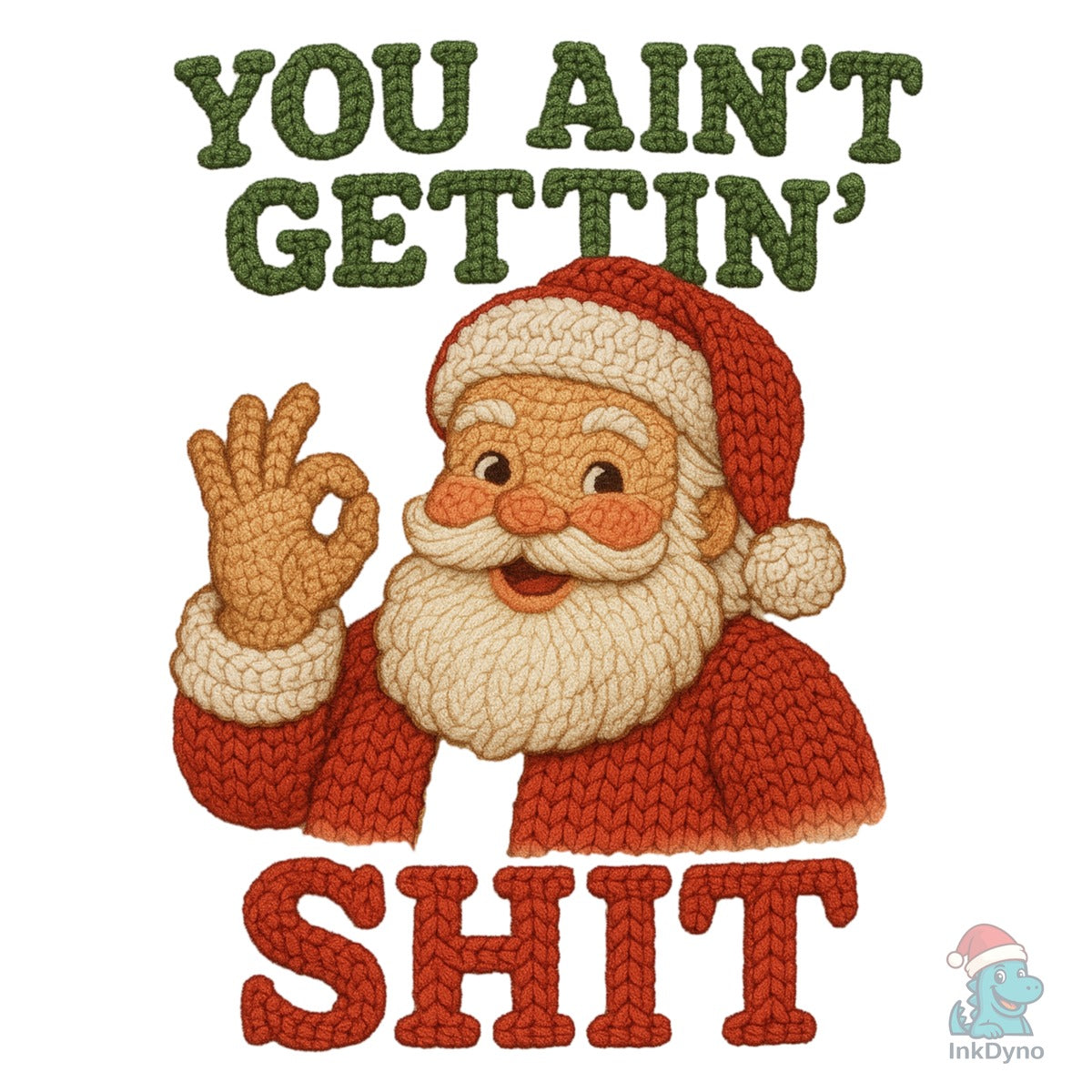 Funny Santa Crochet Latch Hook Yarn