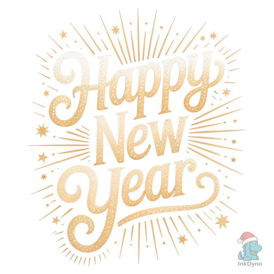 Happy New Year New Year's Eve - DTF Transfer
