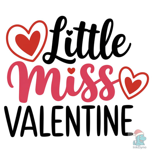 Little Miss Valentine - DTF Transfer
