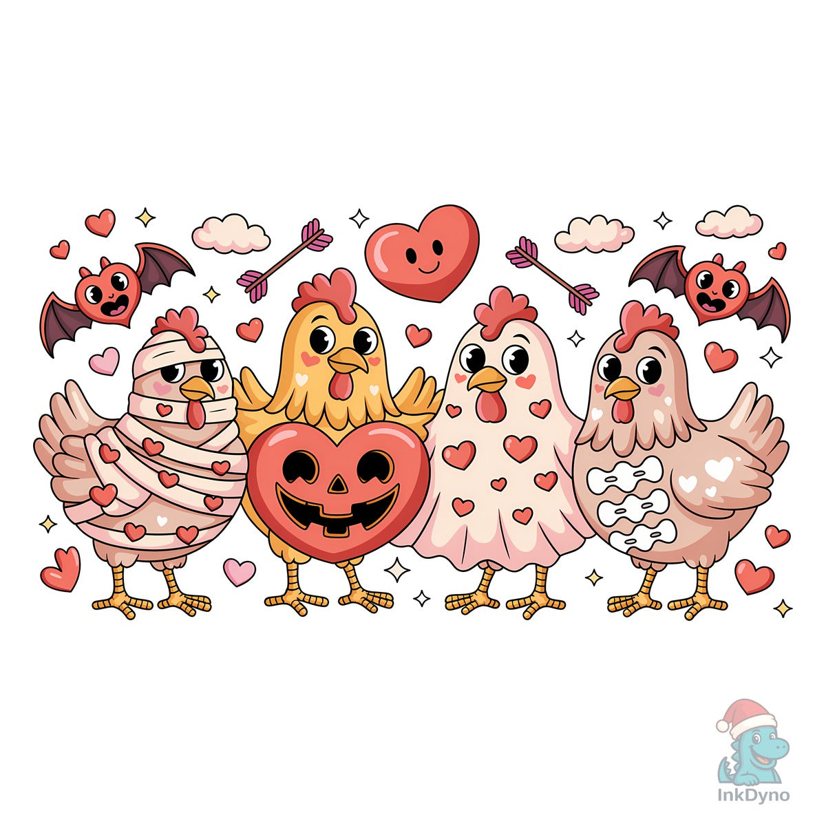 Valentine Chicken Squad Valoween