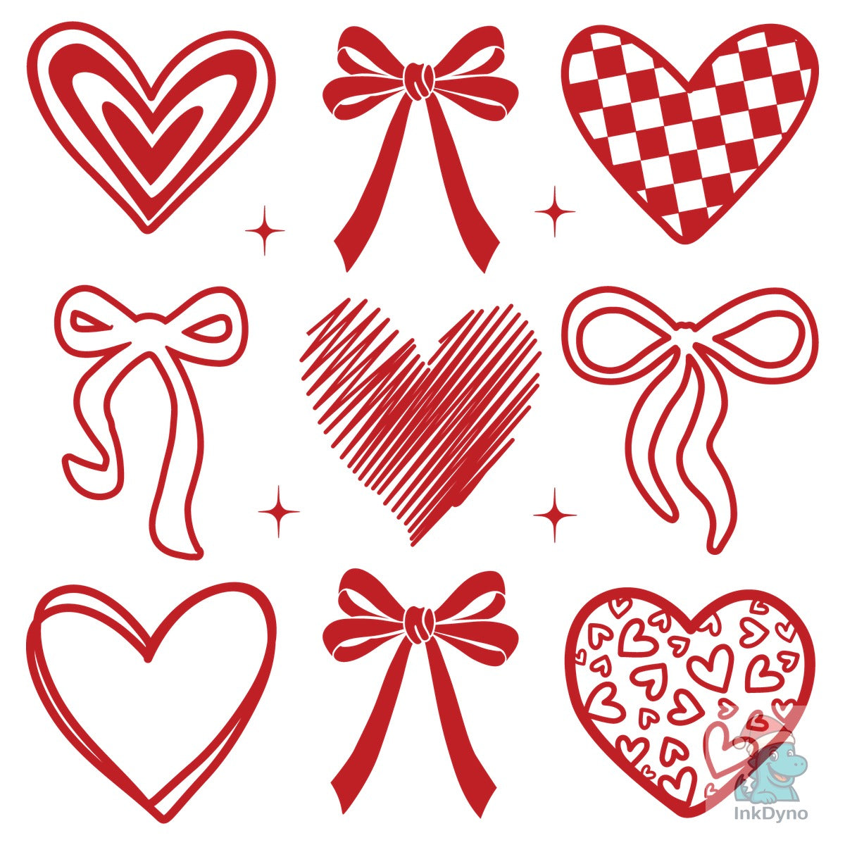 Valentine Heart & Bow