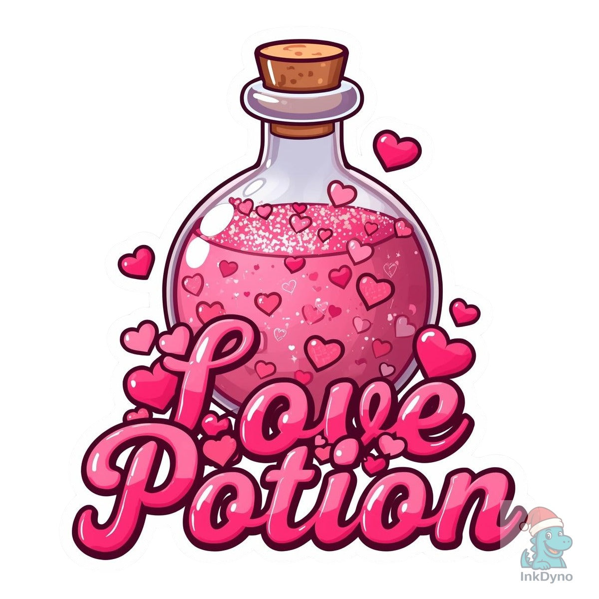 Love Potion Bottle T Shirt