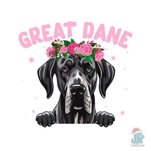 The Best Great Dane Mom Ever (2) - DTF Transfer