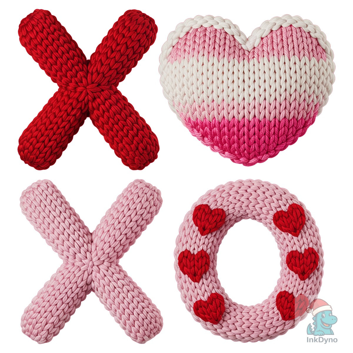 Xoxo Faux Yarn Valentine's Day Xoxo