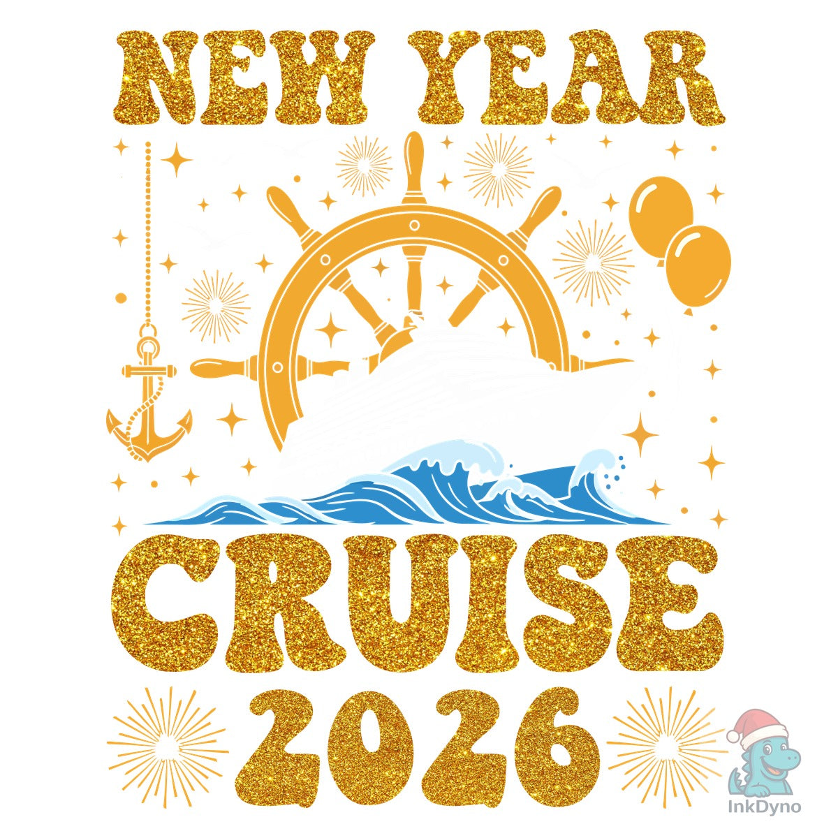 Cruise Trip New Year 2026 T-Shirt