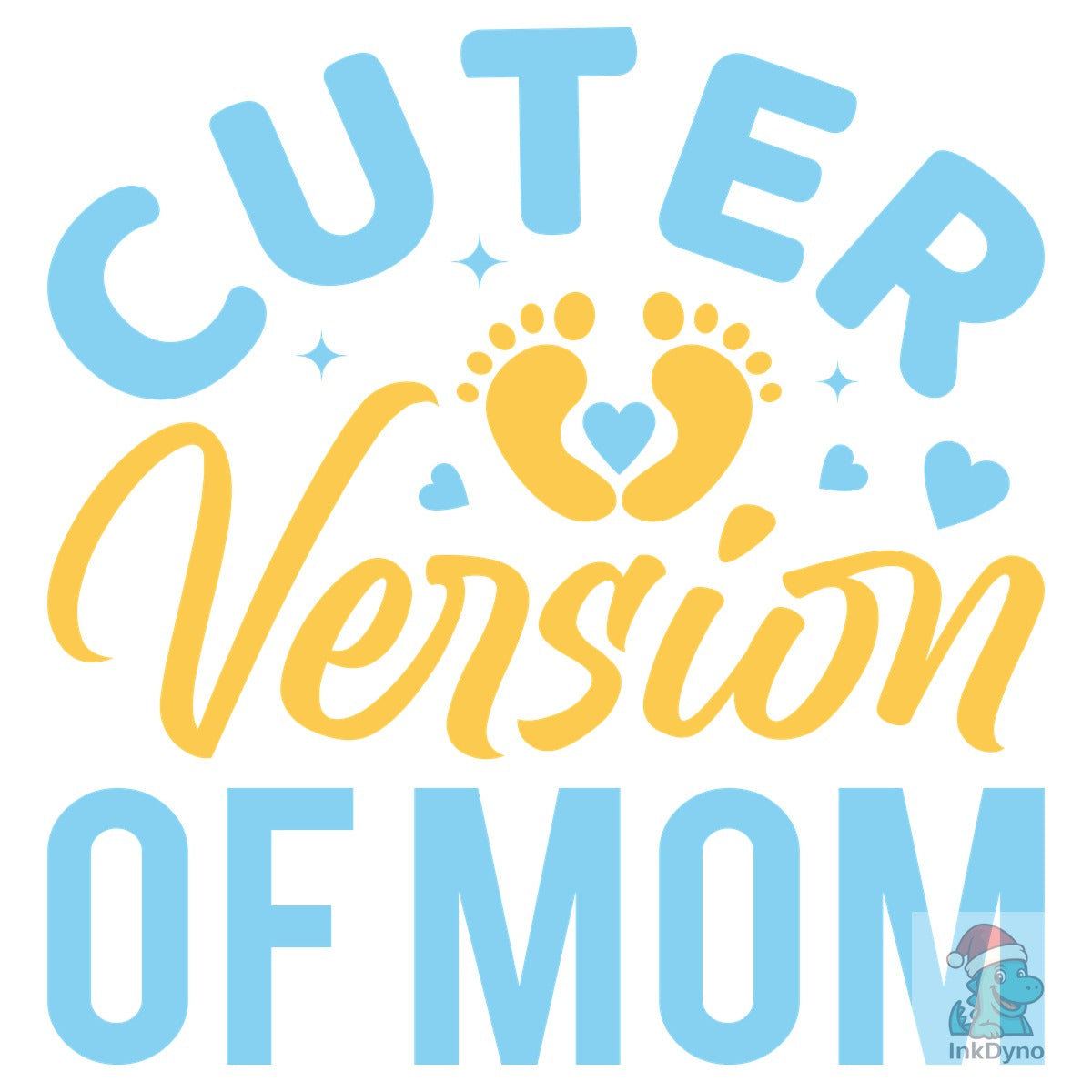 Cuter Version of Mom T-shirt Design
