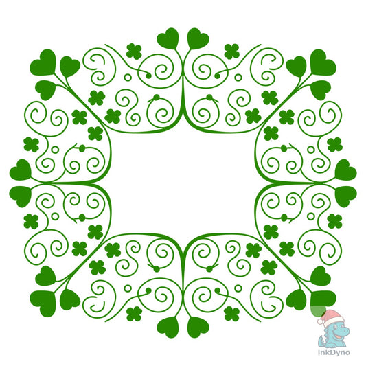 Shamrock Decorative Saint Patrick Frames - DTF Transfer