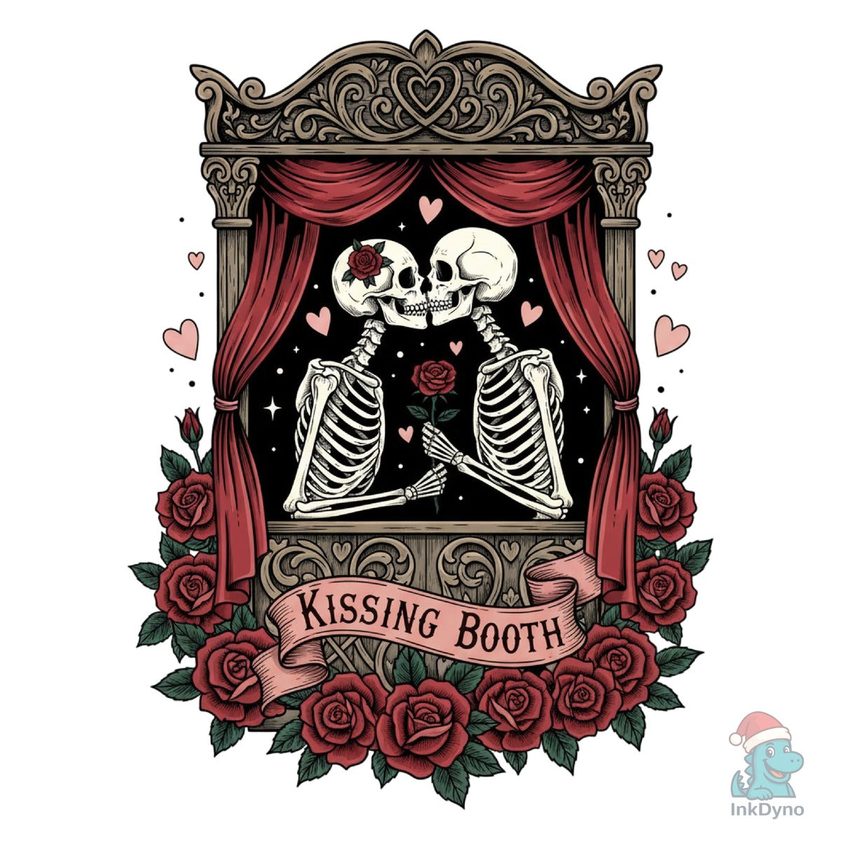 Skeleton Valentines Day